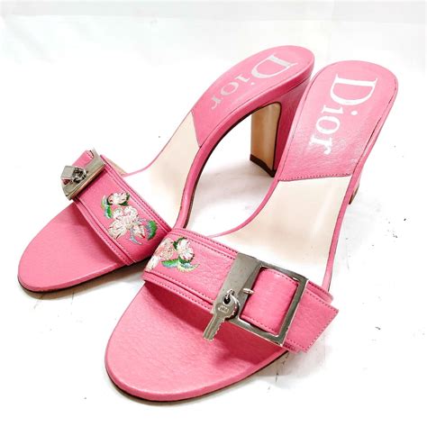 dior sandal pink|christian dior women sandals.